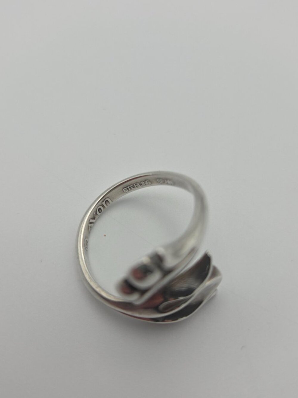 Vintage Sterling Silver Tulip Ring - Picture 8 of 10